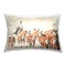 Cowboy Cattle Roundup Decorative Printed Throw Pillow Design by Nina Blue, 14 x 7 x 20